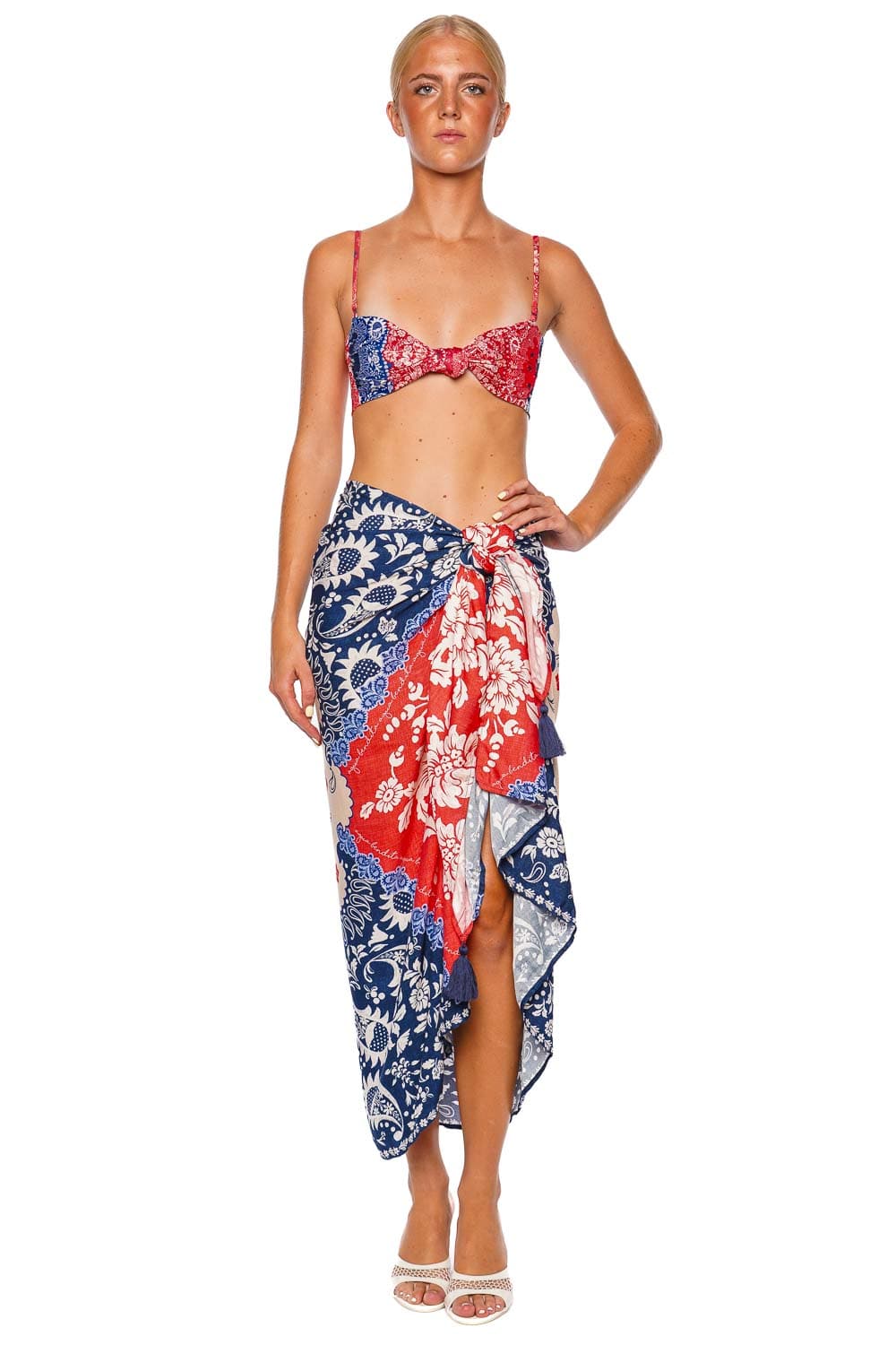 Agua Bendita Marine Atma Pareo Cover Up