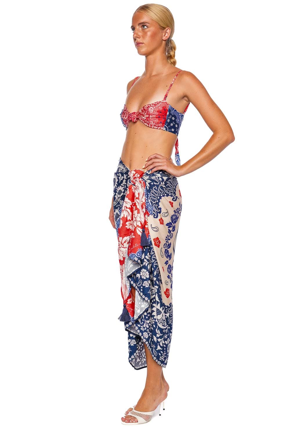 Agua Bendita Marine Atma Pareo Cover Up