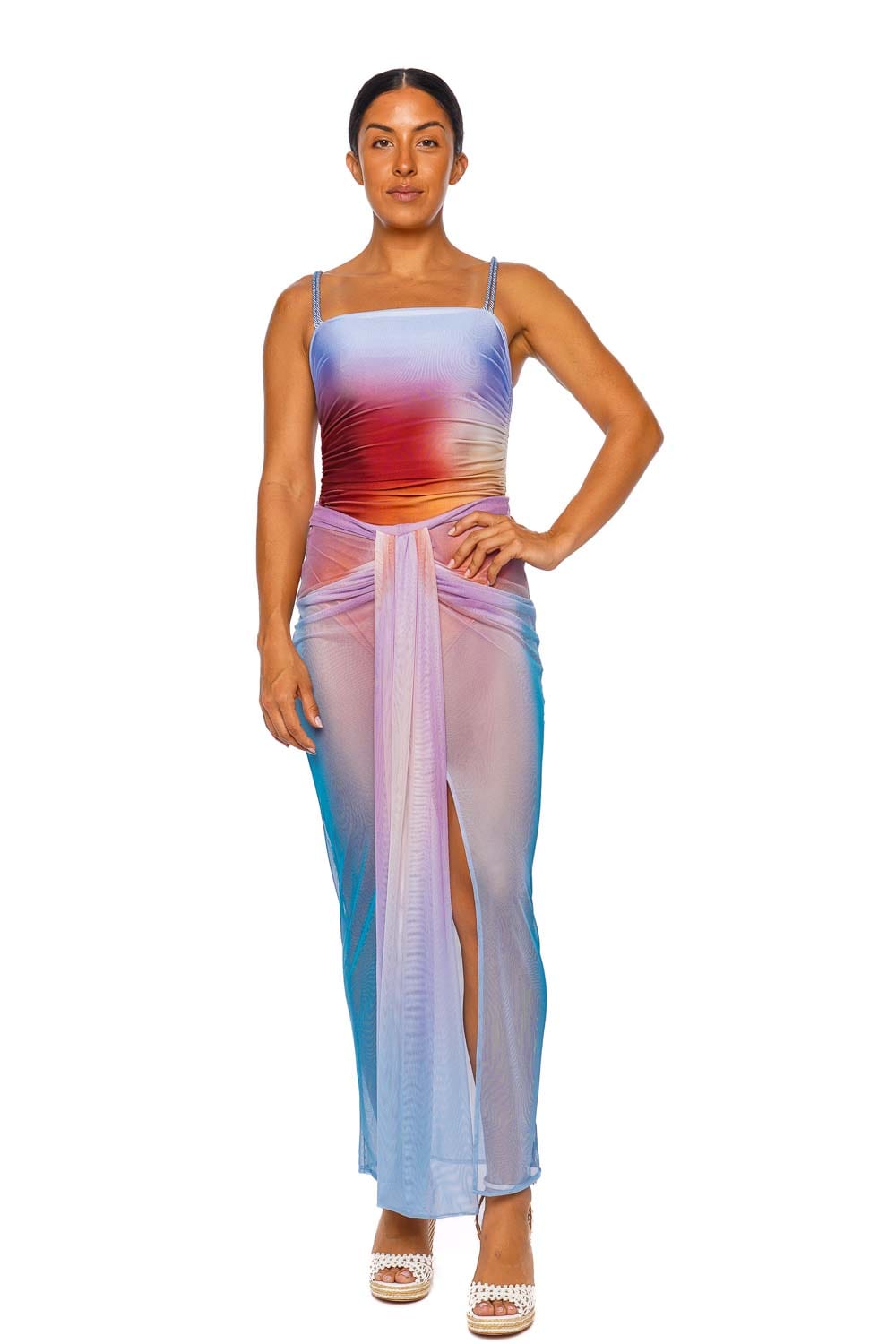 BAOBAB NIA COVER UP SKIRT SS2591 BERRY