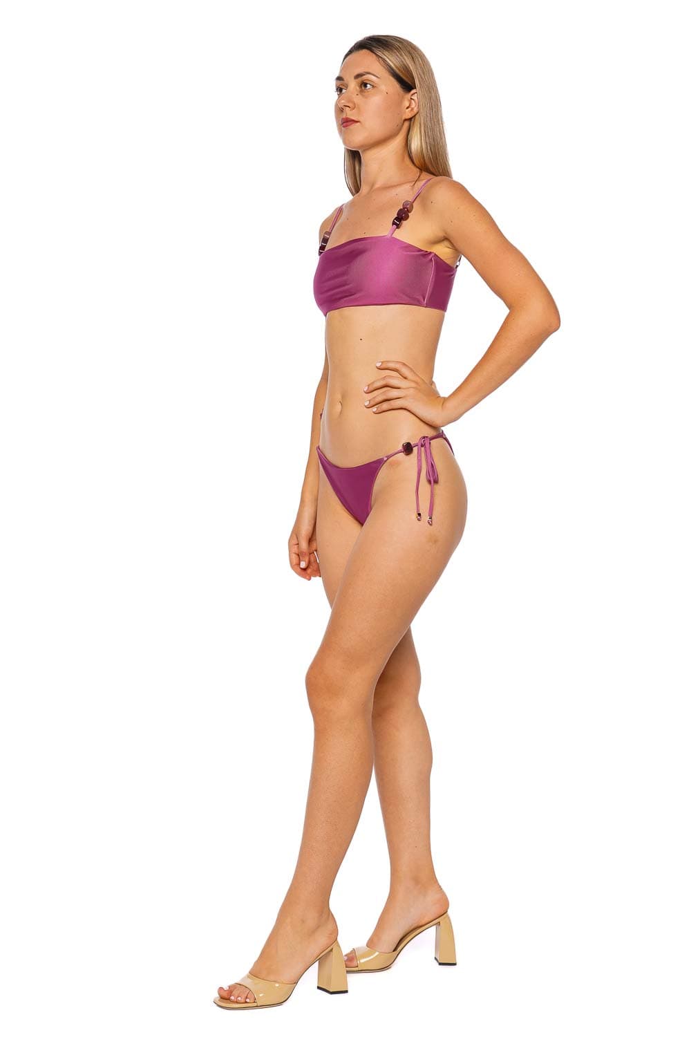 BAOBAB Alice Side Tie Embellished Bikini Bottom