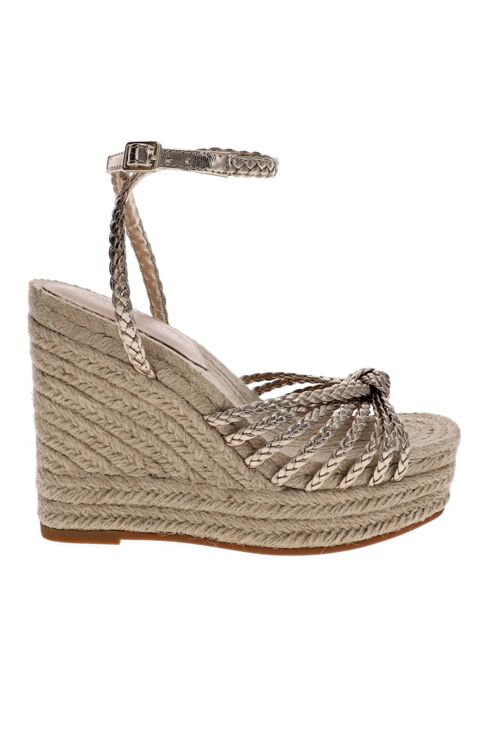 Loeffler Randall Pamela Champagne Mignon Knot Wedge
