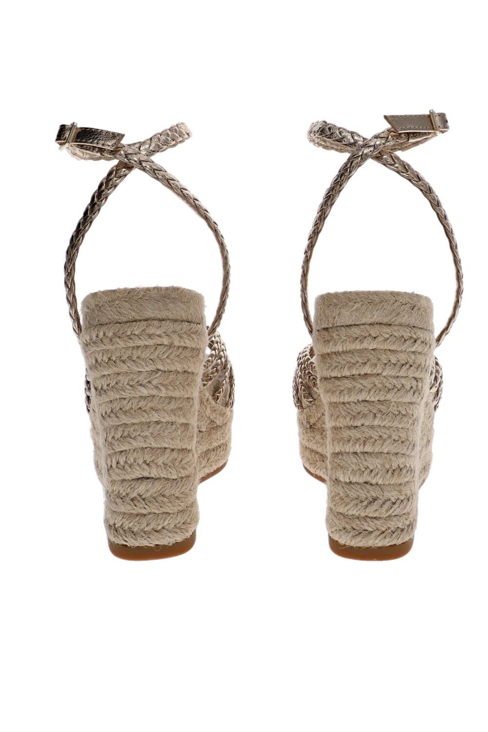 Loeffler Randall Pamela Champagne Mignon Knot Wedge