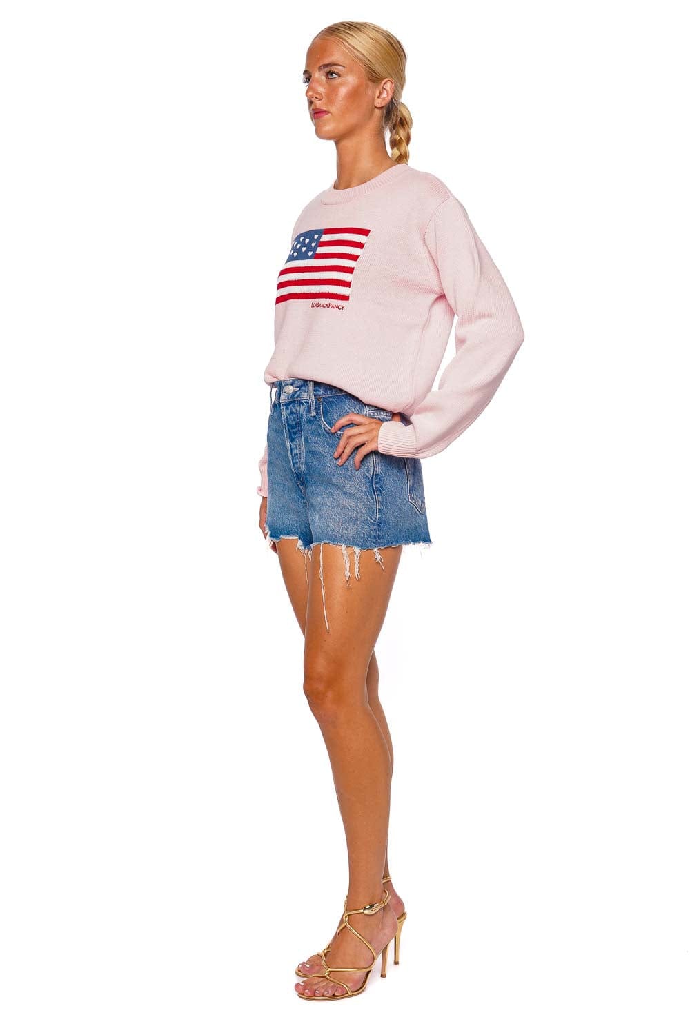 MOTHER Denim THE MAIN COURSE SHORT FRAY 4333-1321 CHEW TOY