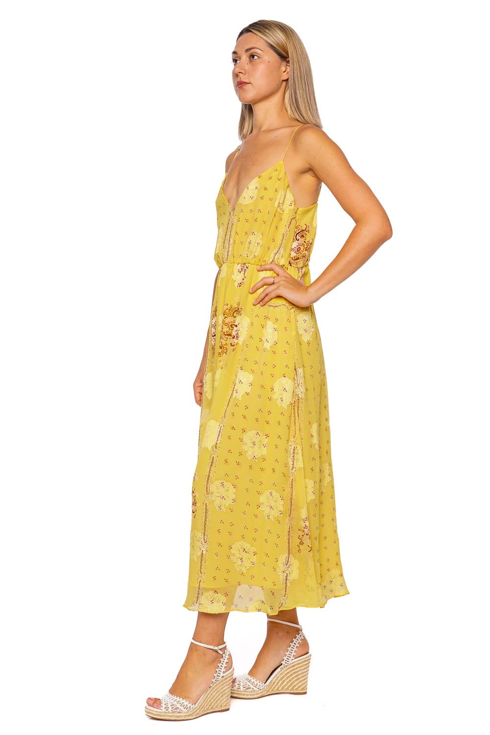 Ulla Johnson Elena Soleil Cami Midi Dress