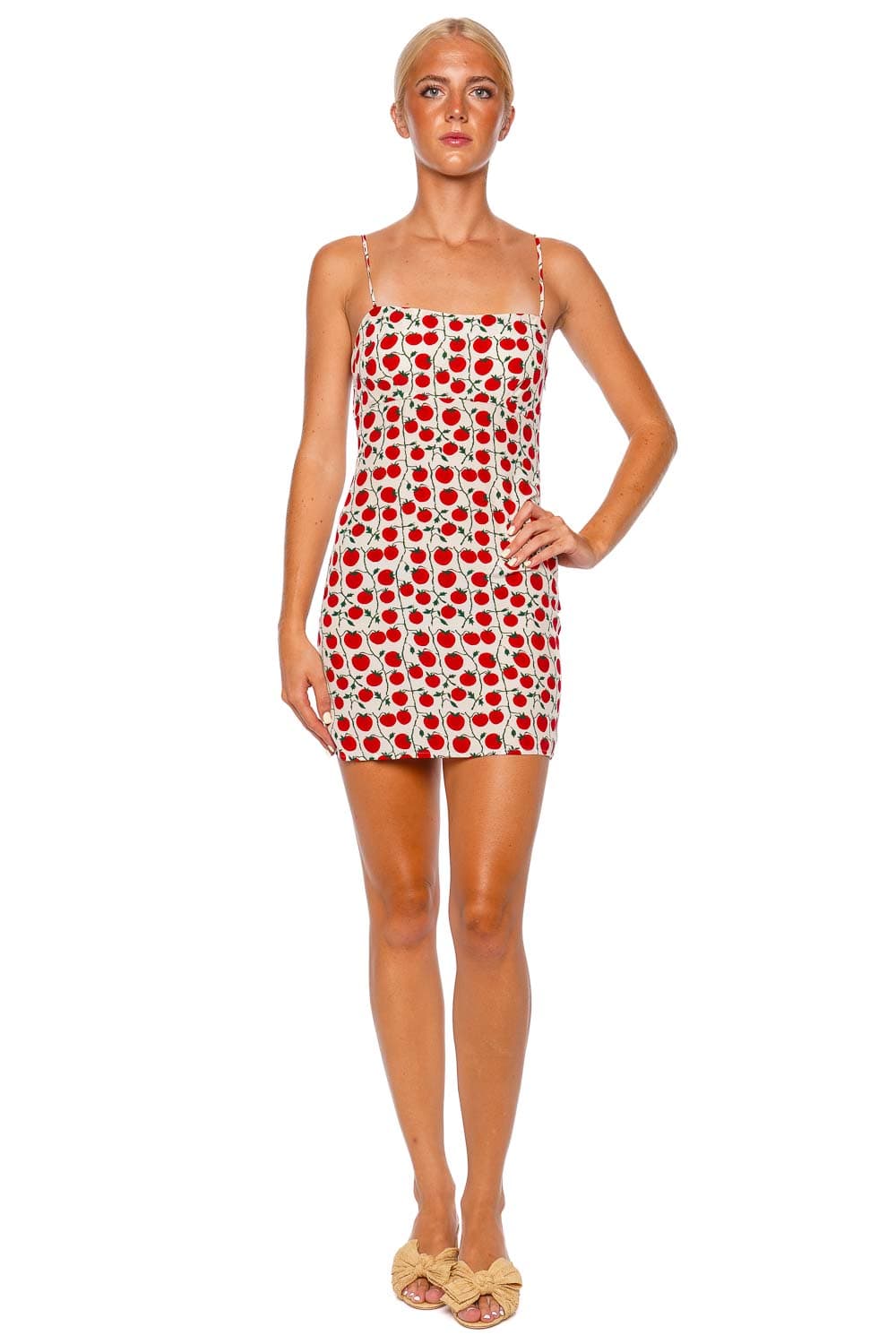 Staud Remington Vine Roma Printed Mini Dress