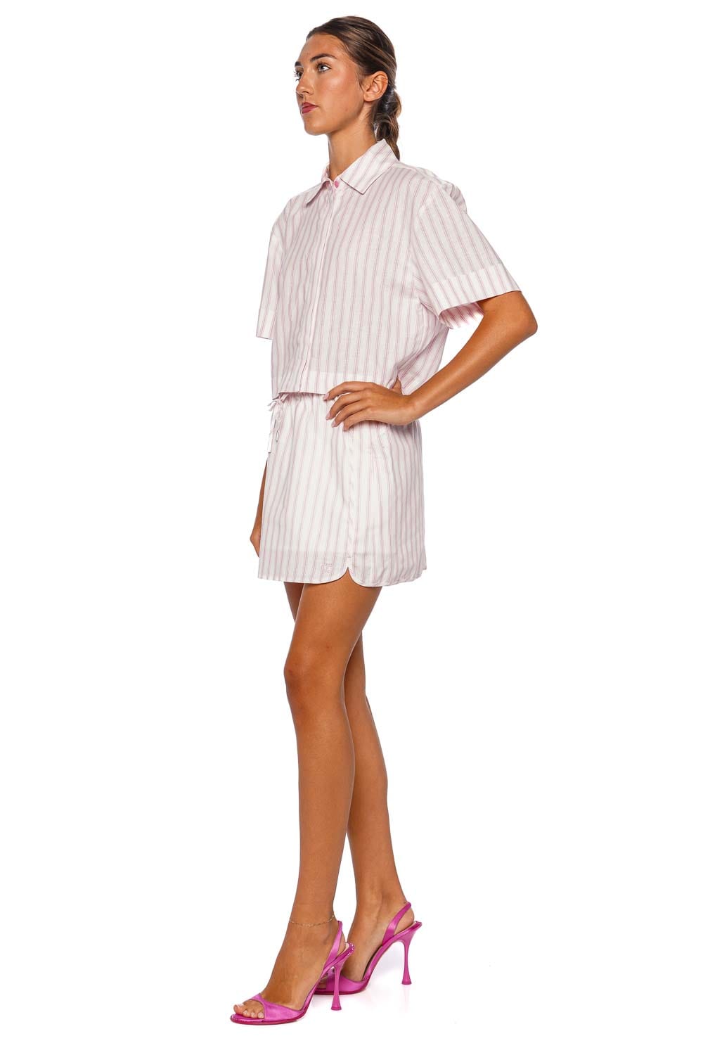 SIMKHAI Catherine Sorbet Boxer Mini Skirt