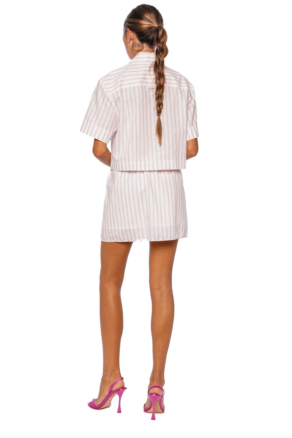 SIMKHAI Catherine Sorbet Boxer Mini Skirt