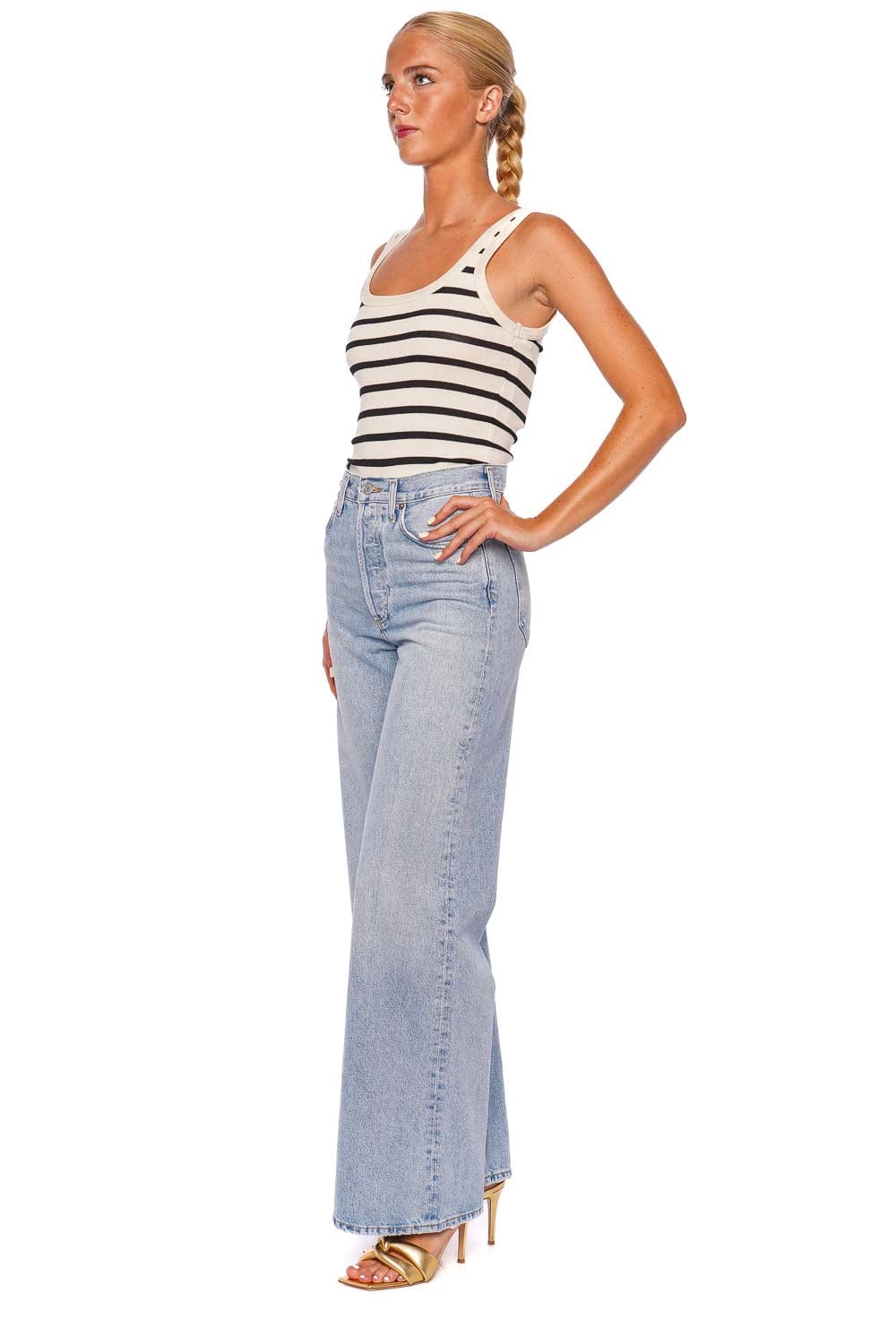 Citizens of Humanity FAYE TANK 9390-1823 MIDNIGHT STRIPE