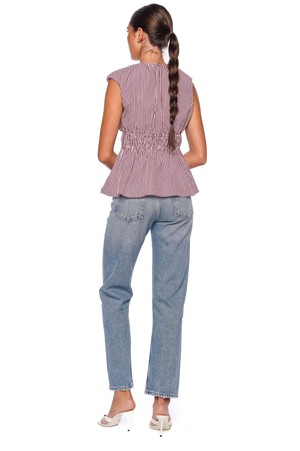 AGOLDE 90's Pinch Waist Vintage Blue Straight Jeans