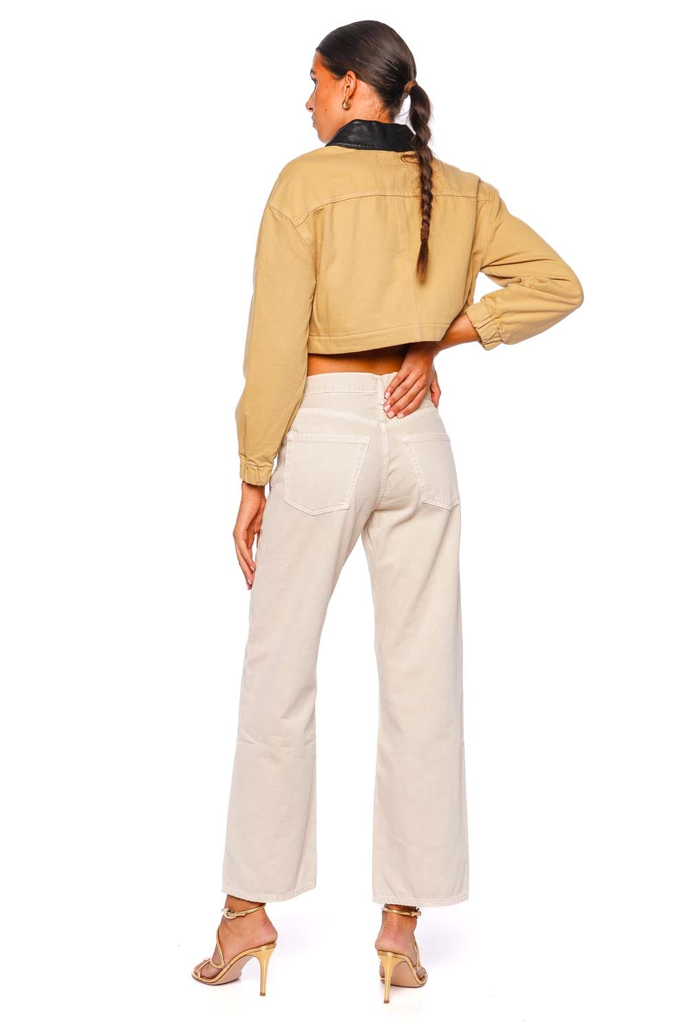 Citizens of Humanity Lindz Low Rise Straight Twill Jean