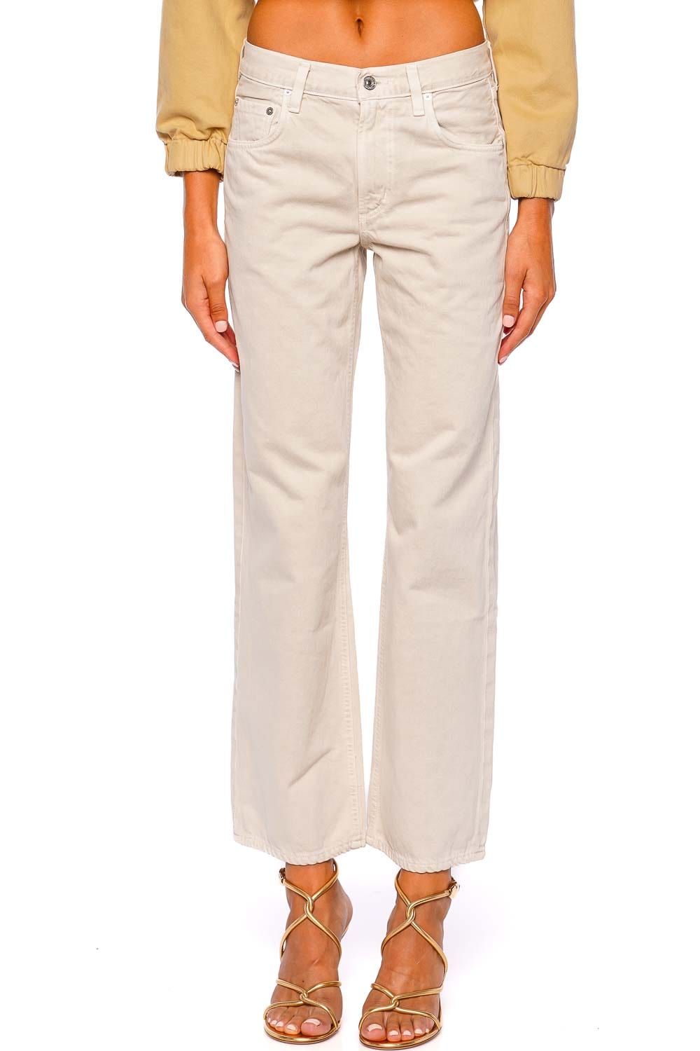Citizens of Humanity Lindz Low Rise Straight Twill Jean