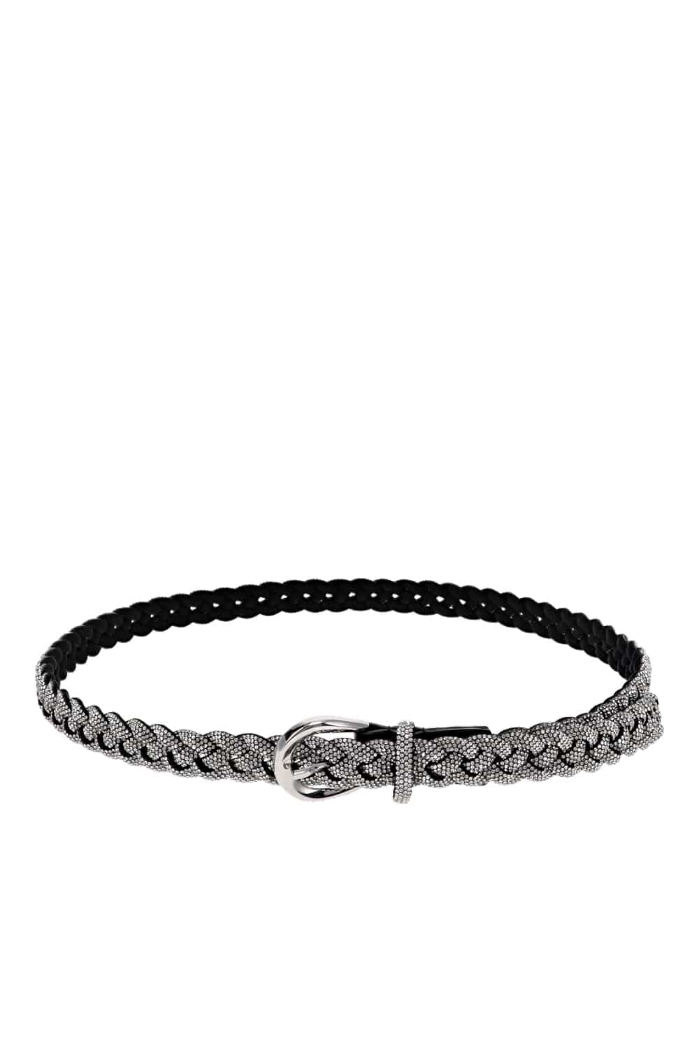 Déhanche Priscilla Braided Crystal Embellished Belt