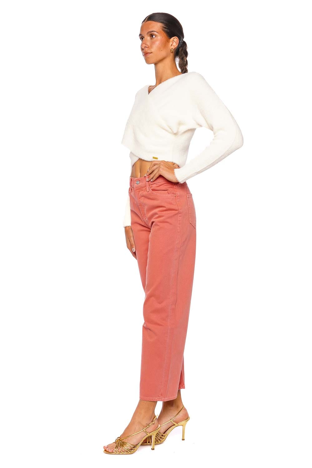 MOTHER Denim The Dodger Ankle Wide Leg Jean