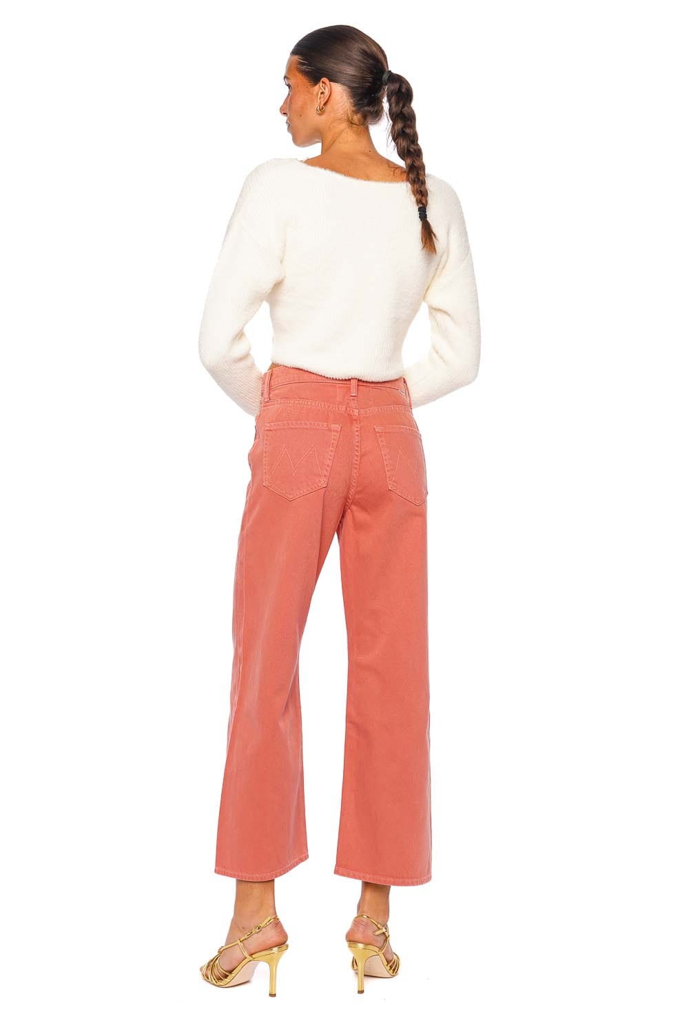 MOTHER Denim The Dodger Ankle Wide Leg Jean