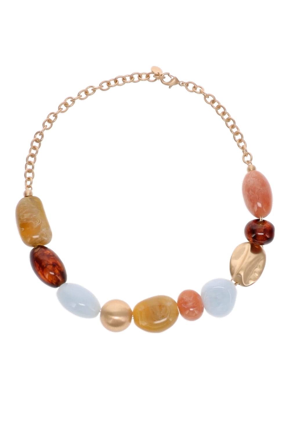 Cult Gaia Mercier Choker Multi-Colored Beaded Necklace