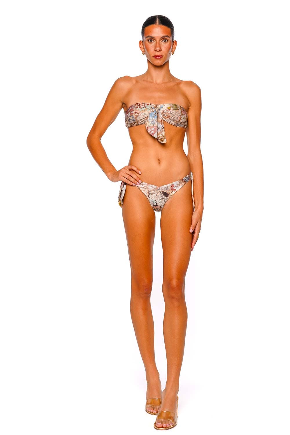 ZIMMERMANN Daylight Multi Patch Tie Bikini Pant