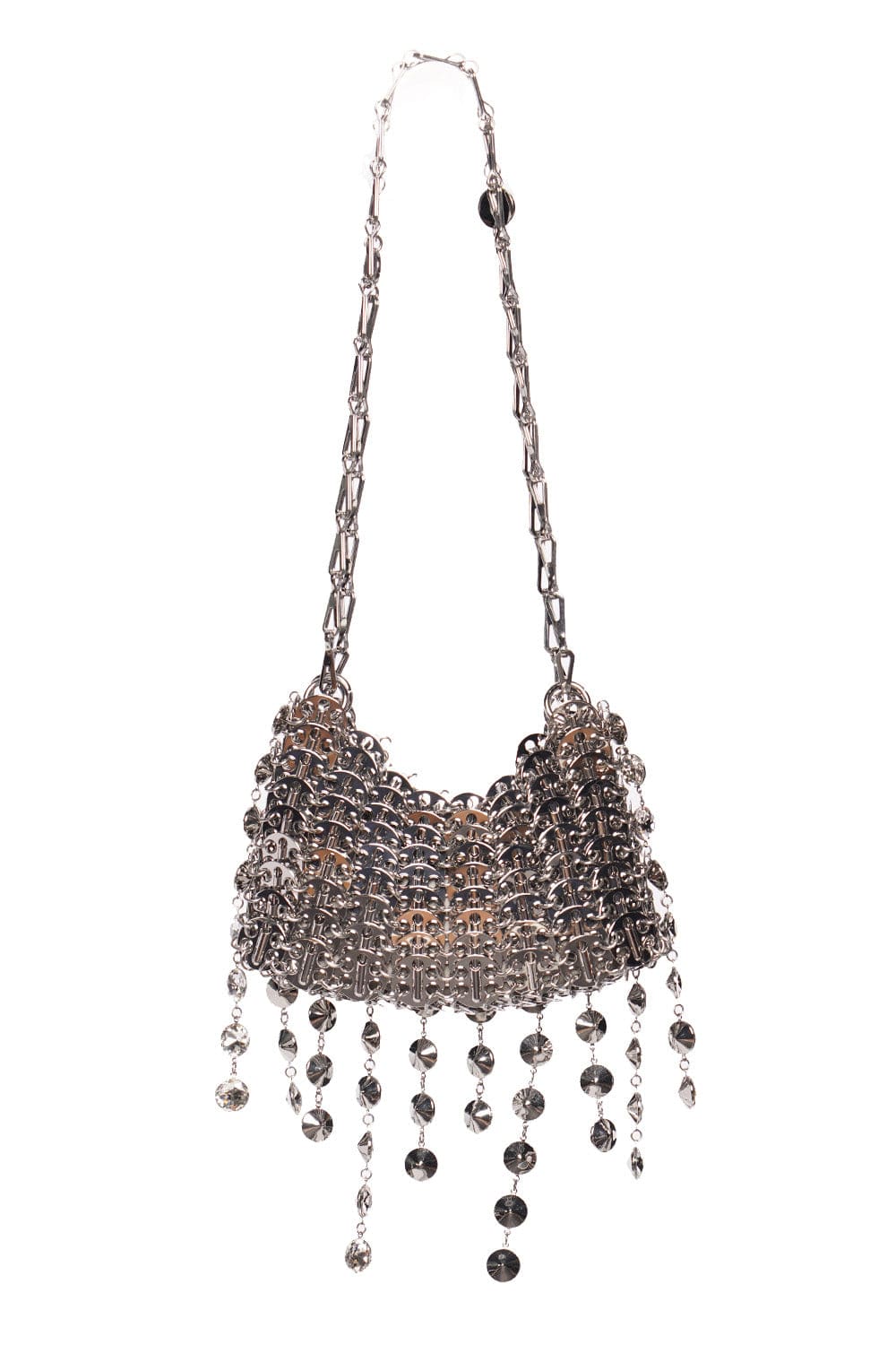 Rabanne 1969 Crystal Strass Nano Chain Link Bag