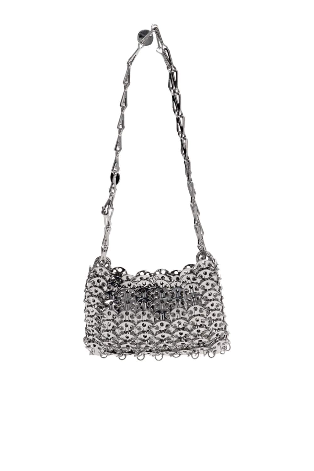 Rabanne 1969 Jewel Charm Nano Chain Link Bag