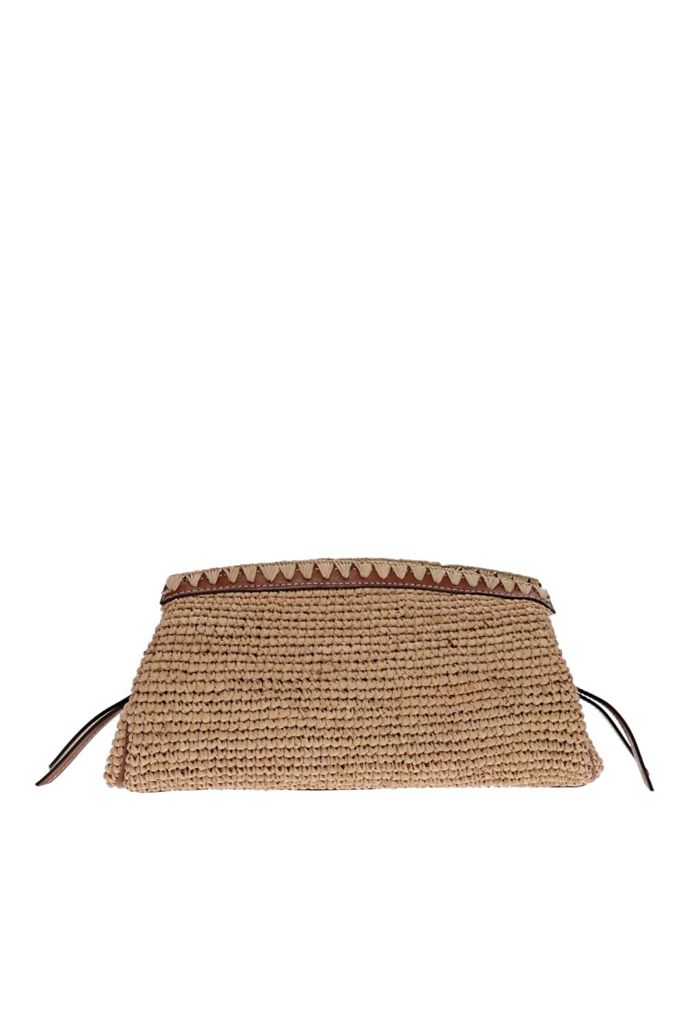 Staud Maude Natural Tan Convertible Clutch