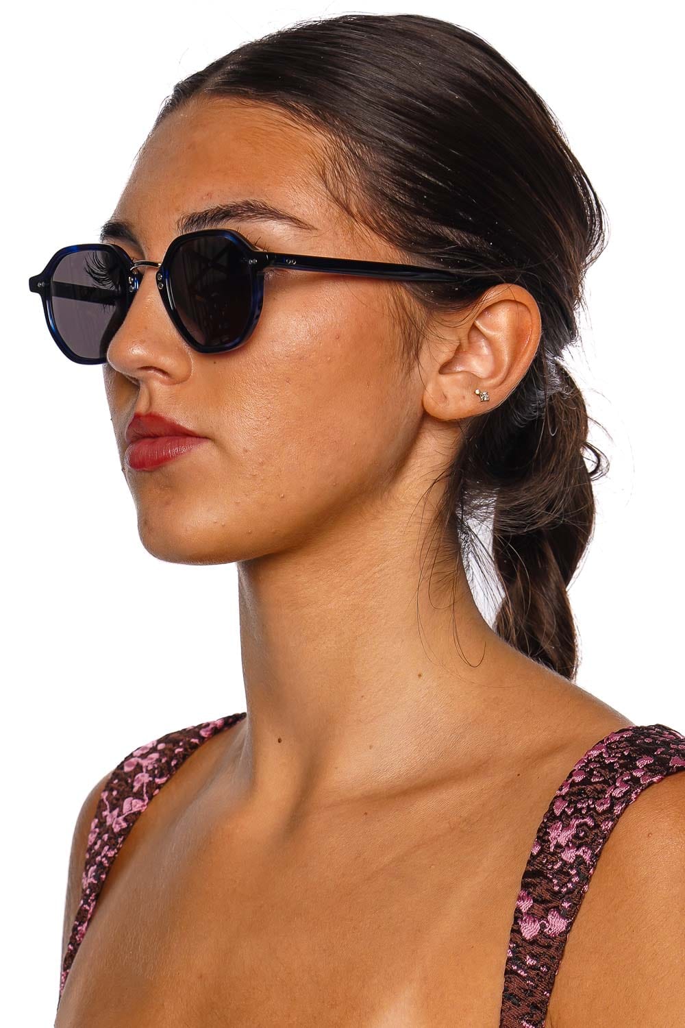 KREWE Dakota Indigo Tortoise Polarized Sunglasses