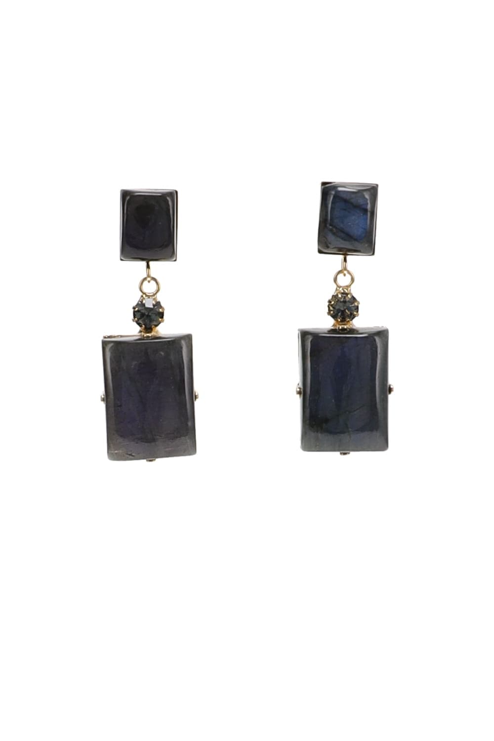 Jennifer Behr Labradorite Joliel Dangle Earrings