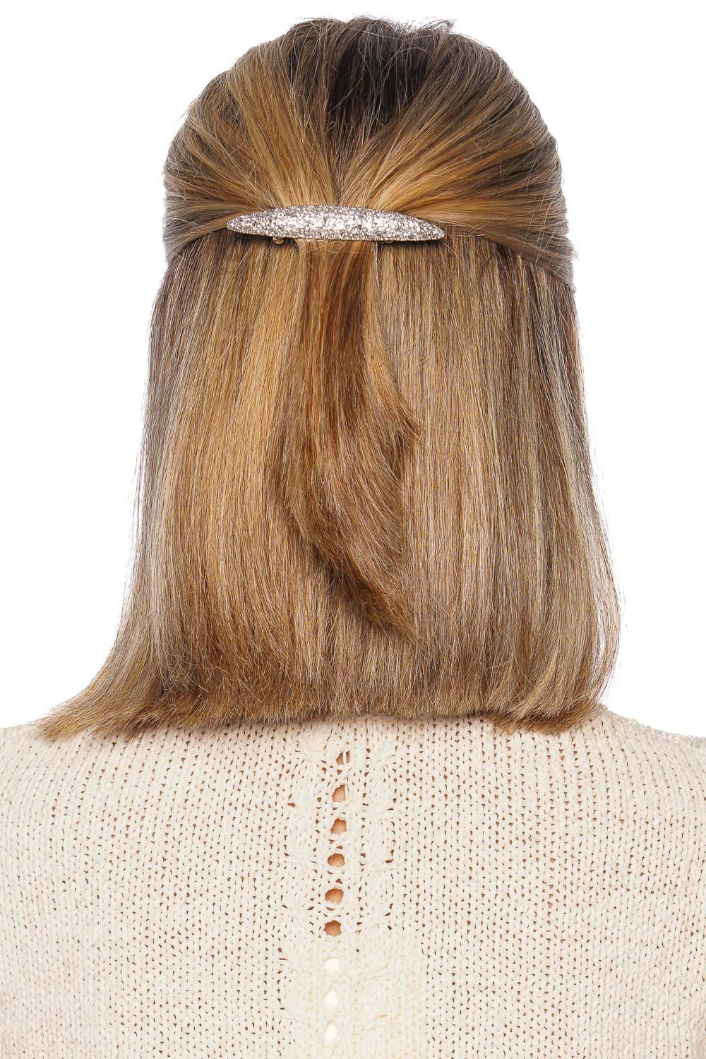 Jennifer Behr Czarina Crystal Embellished French Barrette