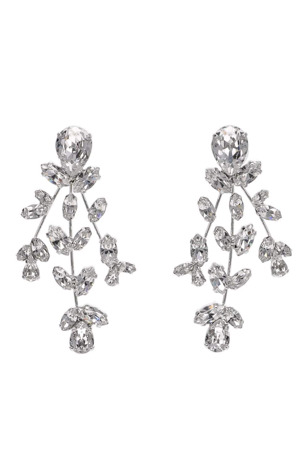 Jennifer Behr Apolline Crystal Chandelier Earrings