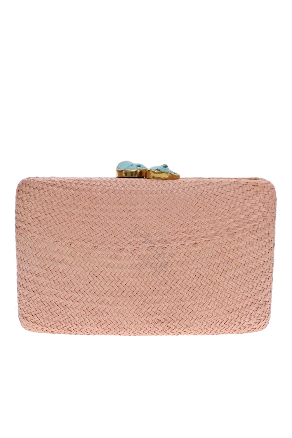 KAYU Jen Turquoise Stones Toast Clutch
