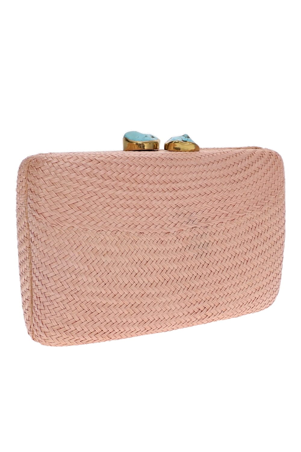 KAYU Jen Turquoise Stones Toast Clutch