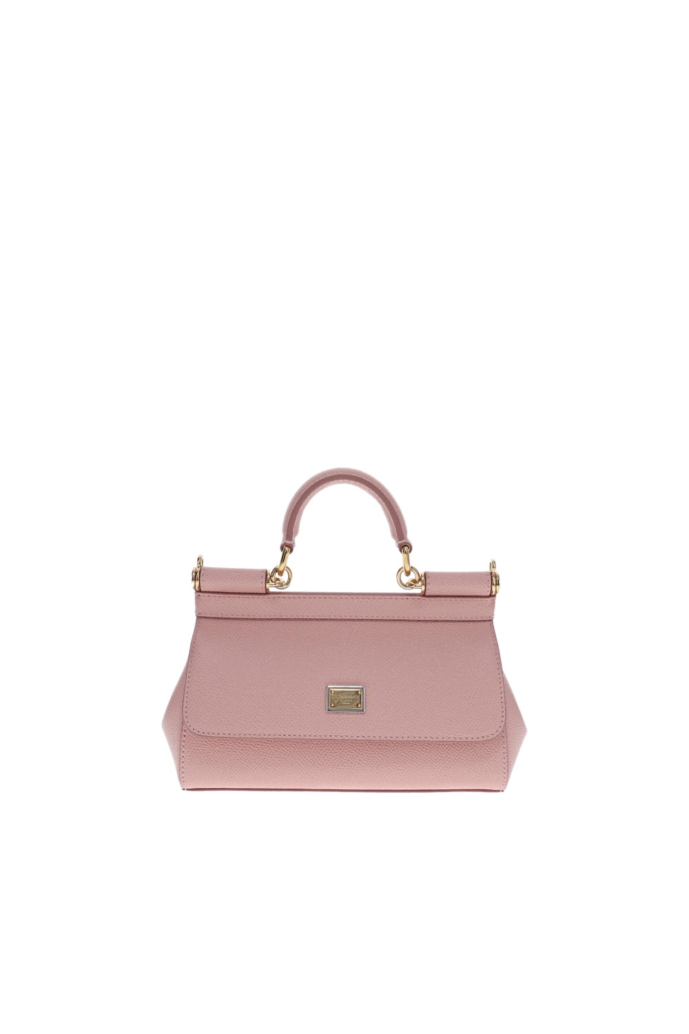 Dolce & Gabbana Top Handle Bag in Flesh Pink