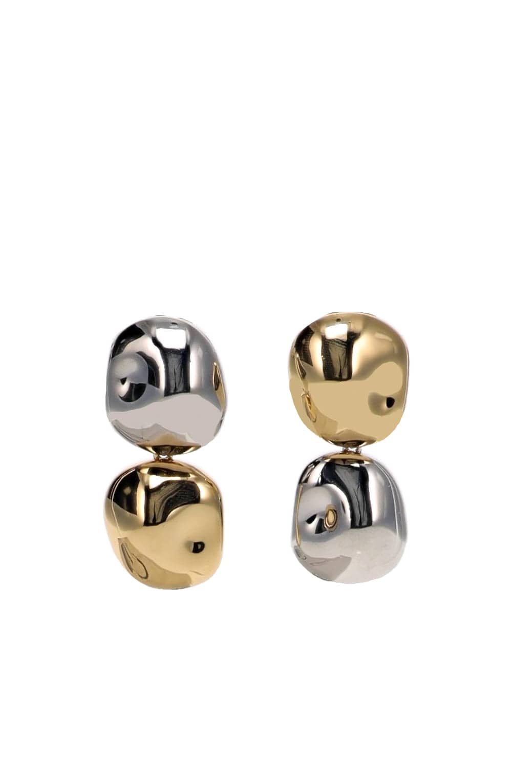 Lelet NY Zoe Petite Mixed Metal Drop Earrings
