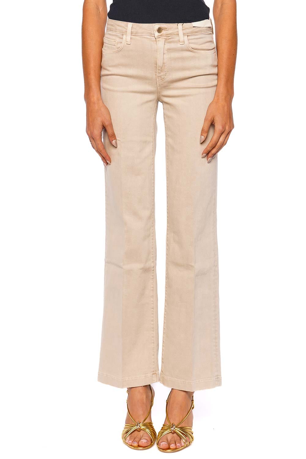 L'AGENCE Scottie Biscuit High Rise Wide Leg Jean