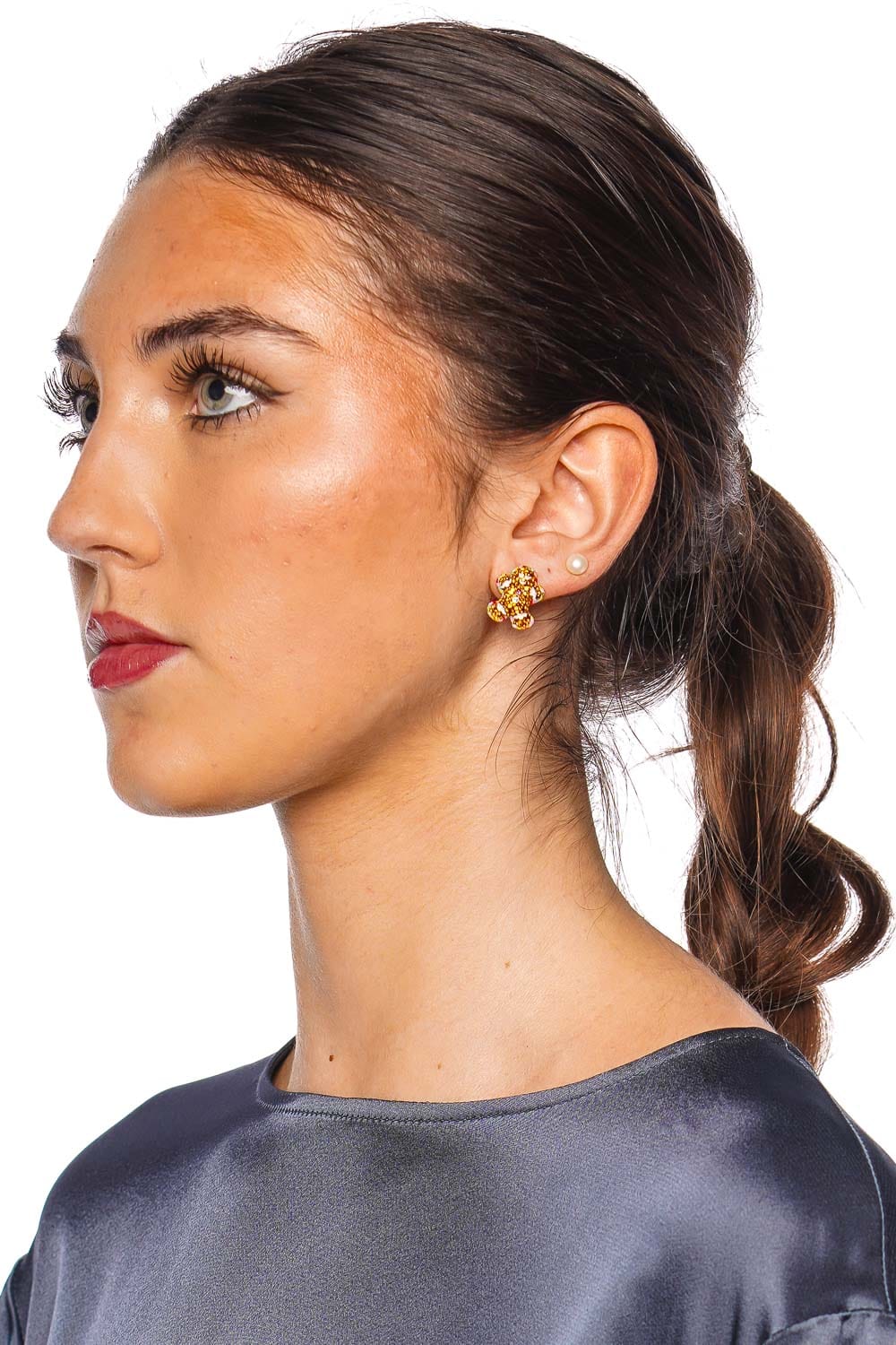 BaubleBar Catch Me If You Can Gingerbread Multi Earrings