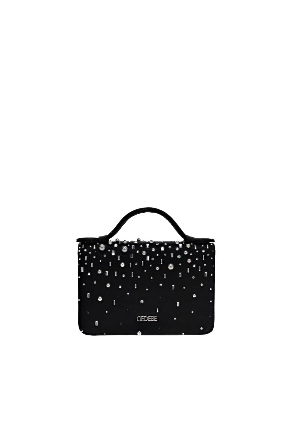 Gedebe Chelsea Square Mini Embellished Top Handle Bag