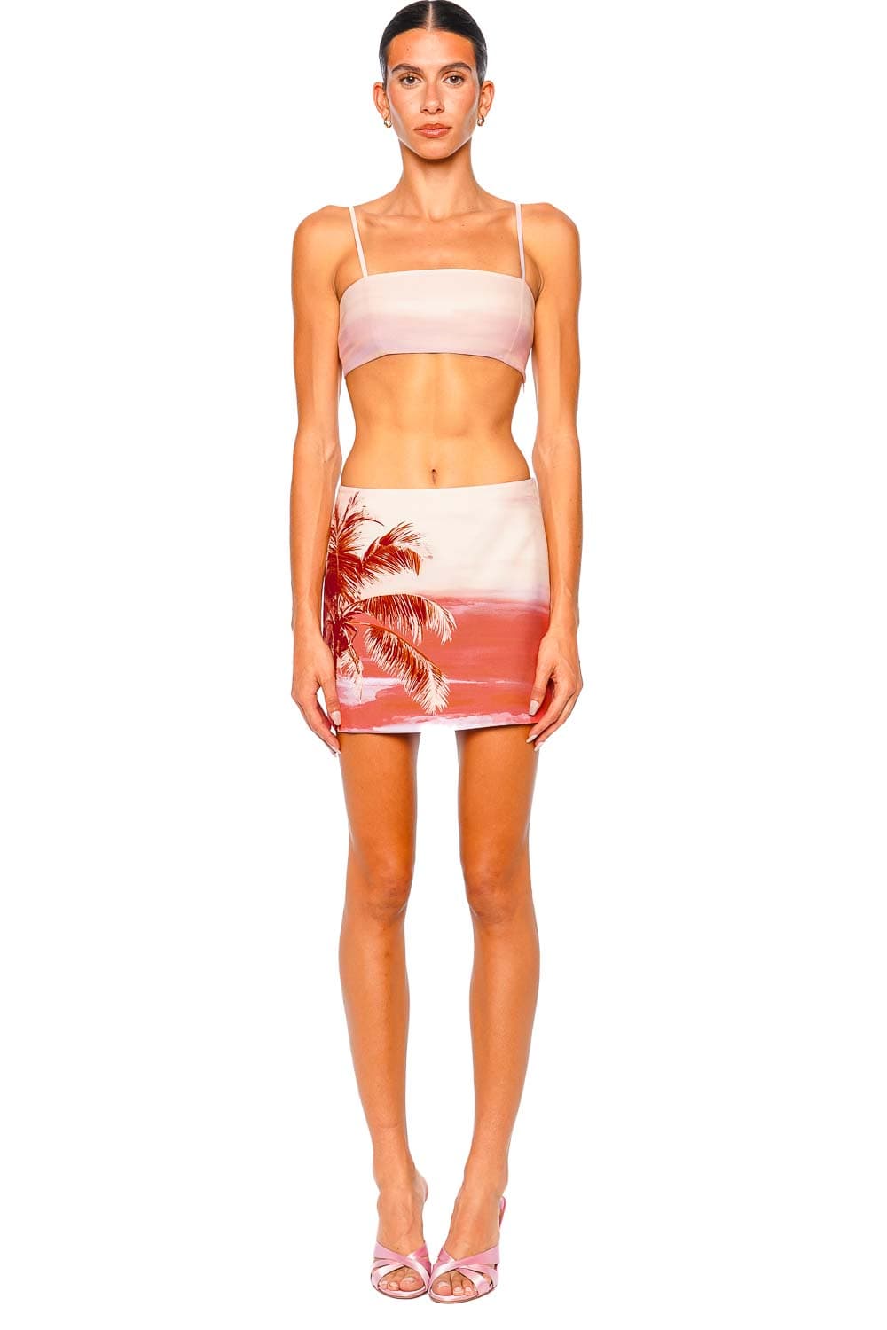 Hemant and Nandita Asma Multicolor Mini Skirt