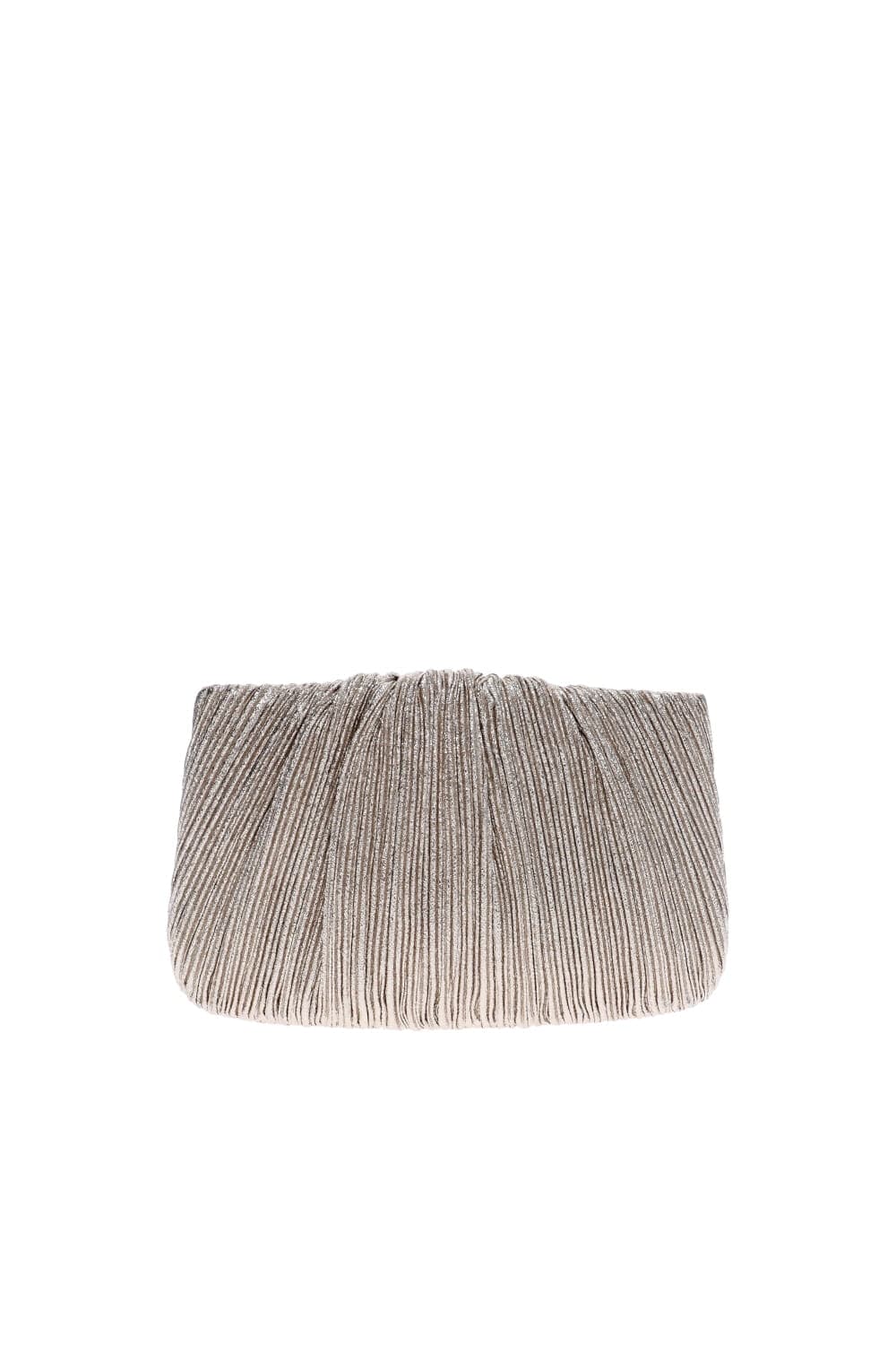 Loeffler Randall Brit Champagne Pleated Clutch