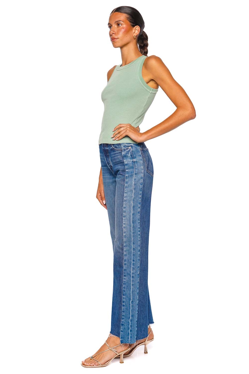 Citizens of Humanity Isabel Cadet Ribbed Sleeveless Tank Top