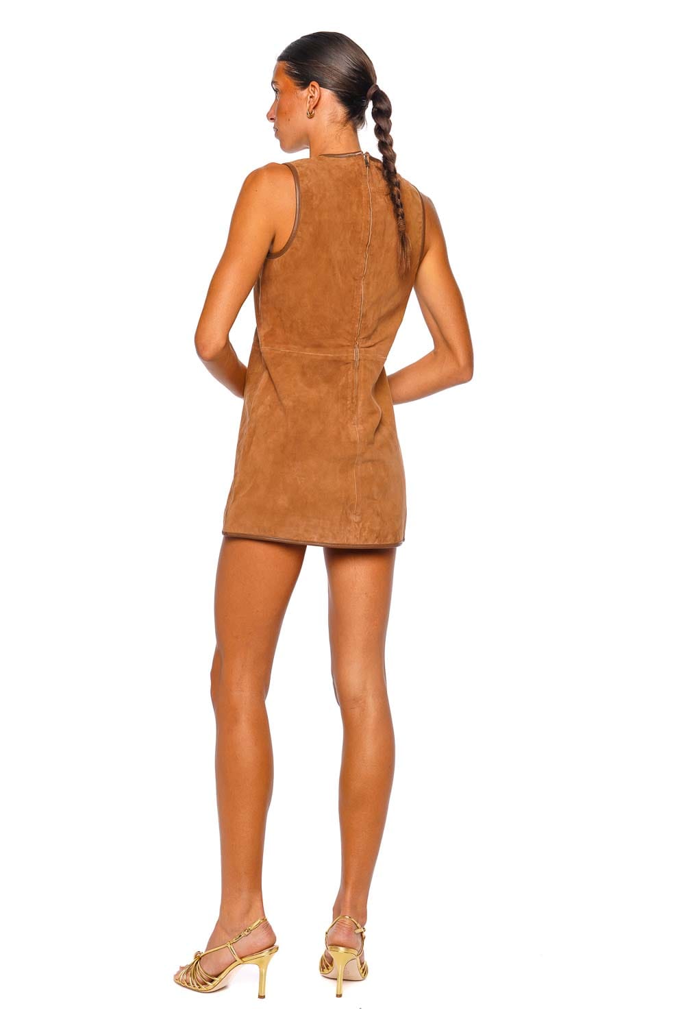 SER.O.YA Francesca Sahara Sleeveless Mini Dress