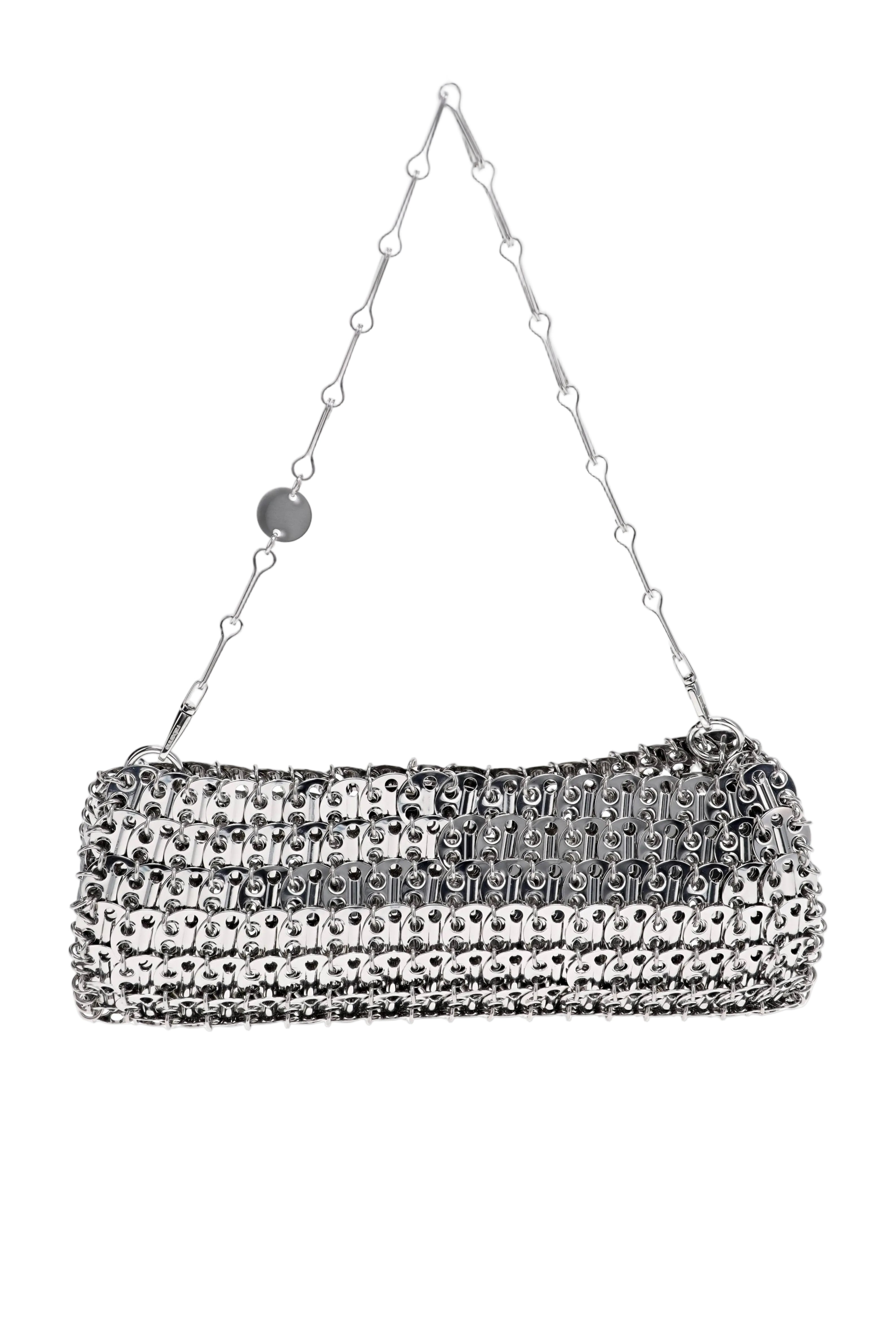 Rabanne SAC A MAIN Silver Metallic Chainmail Shoulder Bag