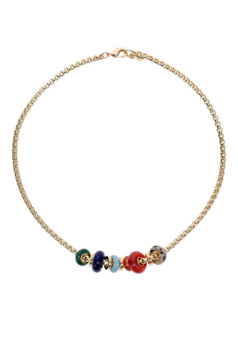 Roxanne Assoulin The Stone Slider Beaded Necklace