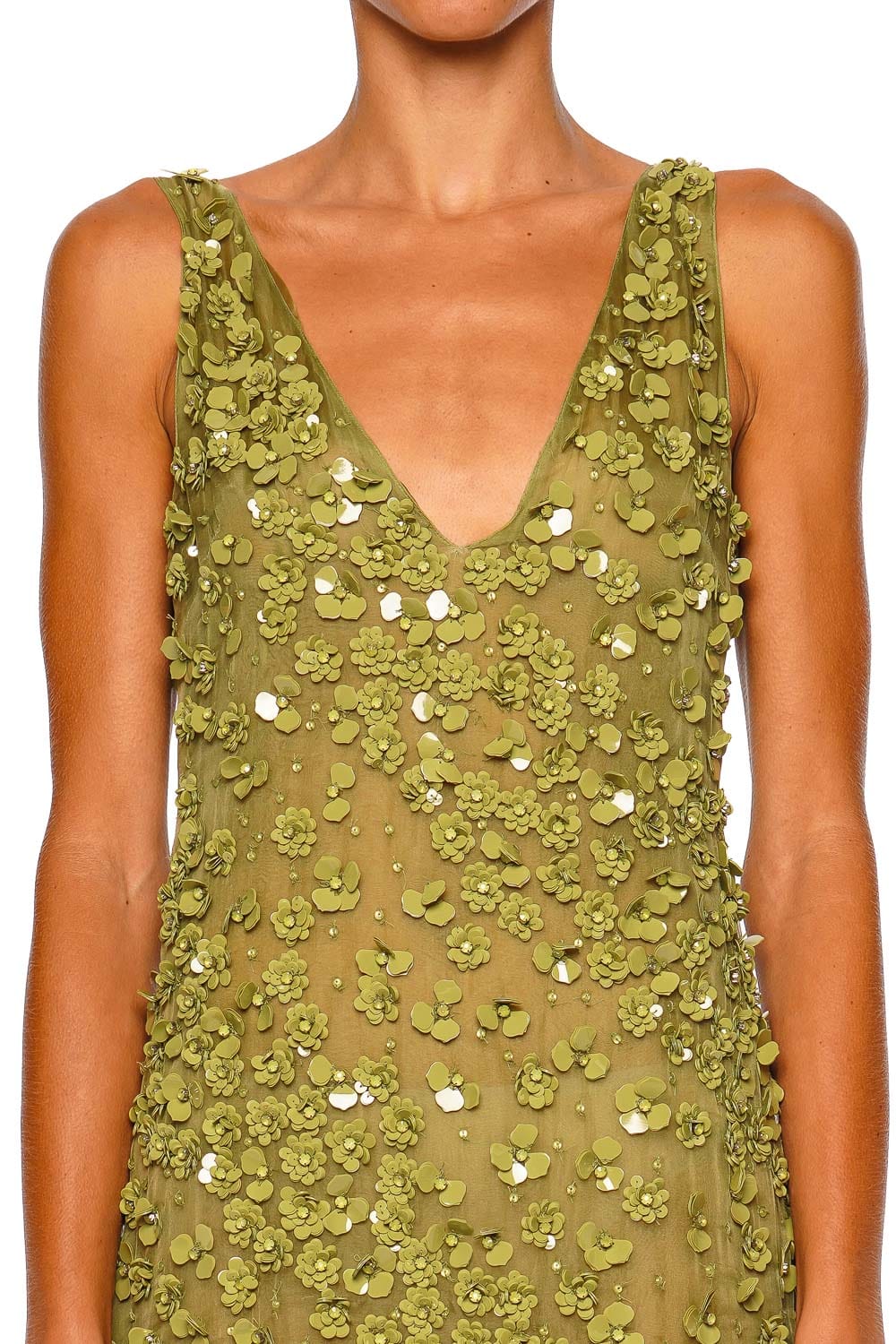 Cult Gaia Sapphira Pasture Sleeveless Mini Dress
