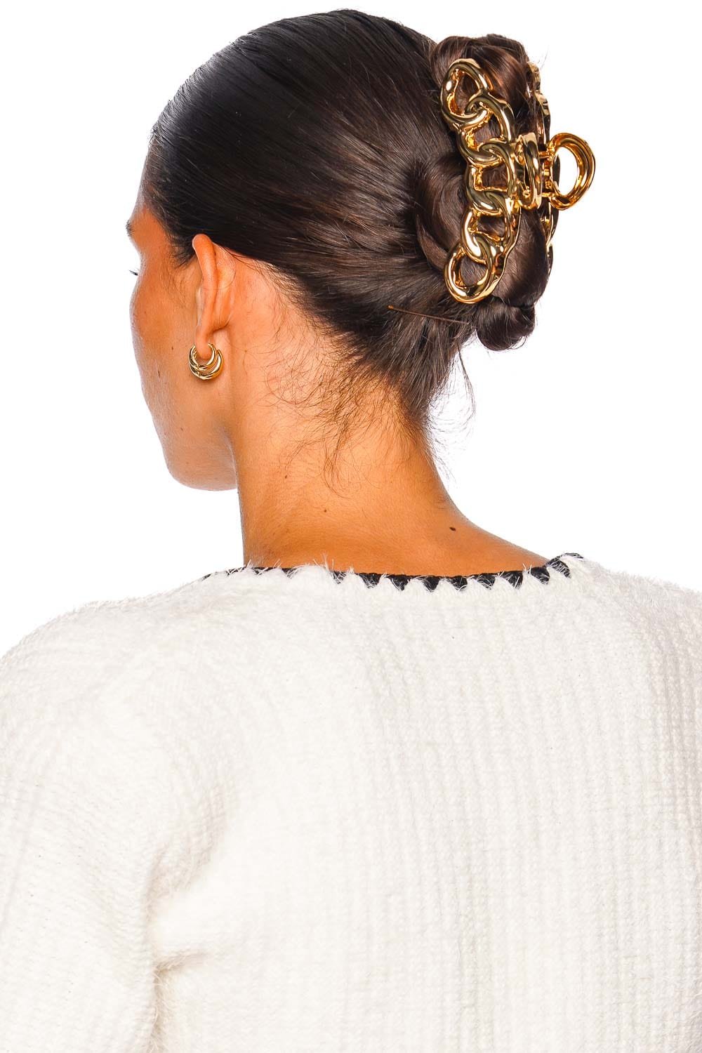 Lelet NY Elena Gold Chain Claw Clip