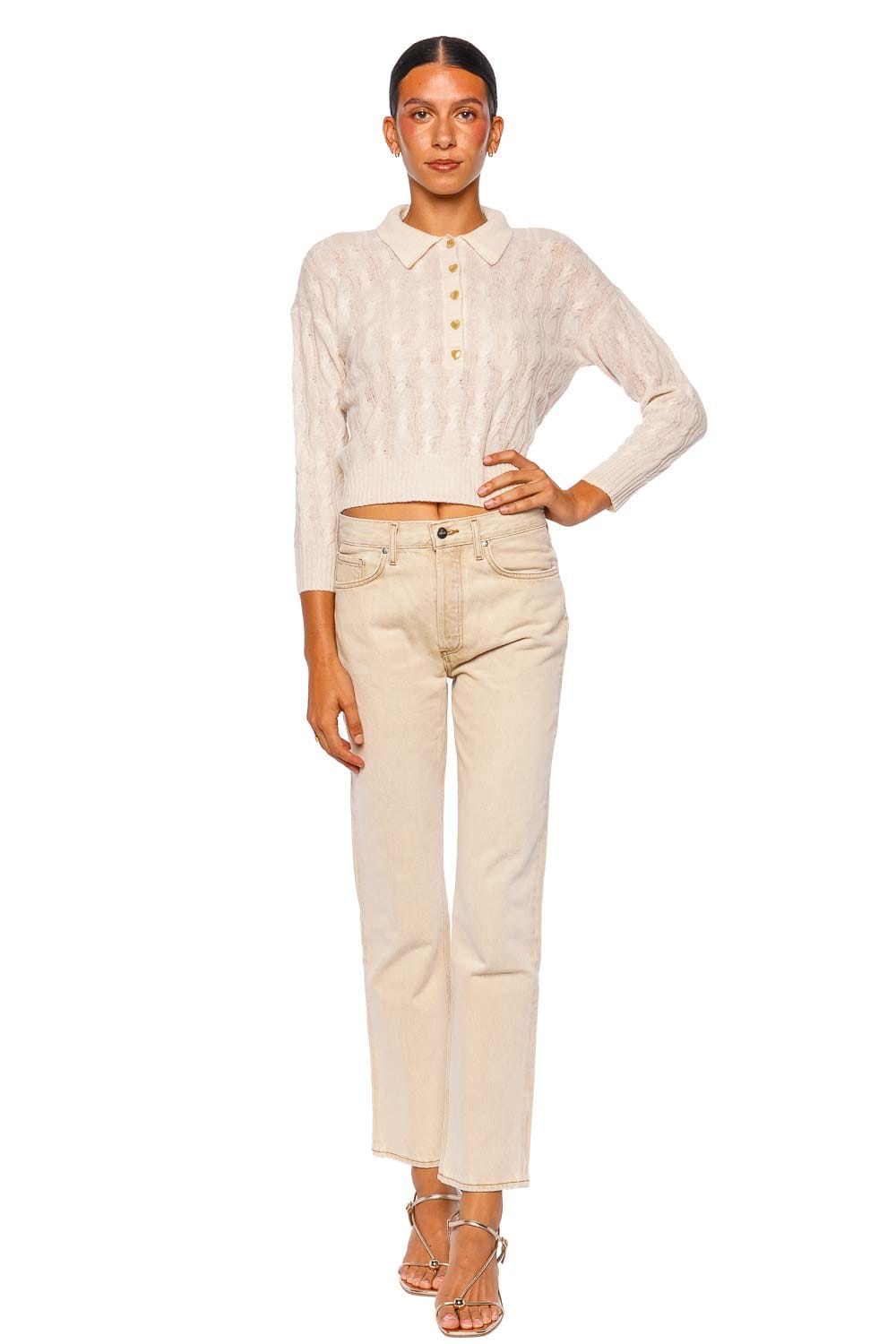 AGOLDE Lana Jean Arena Straight Leg Jeans