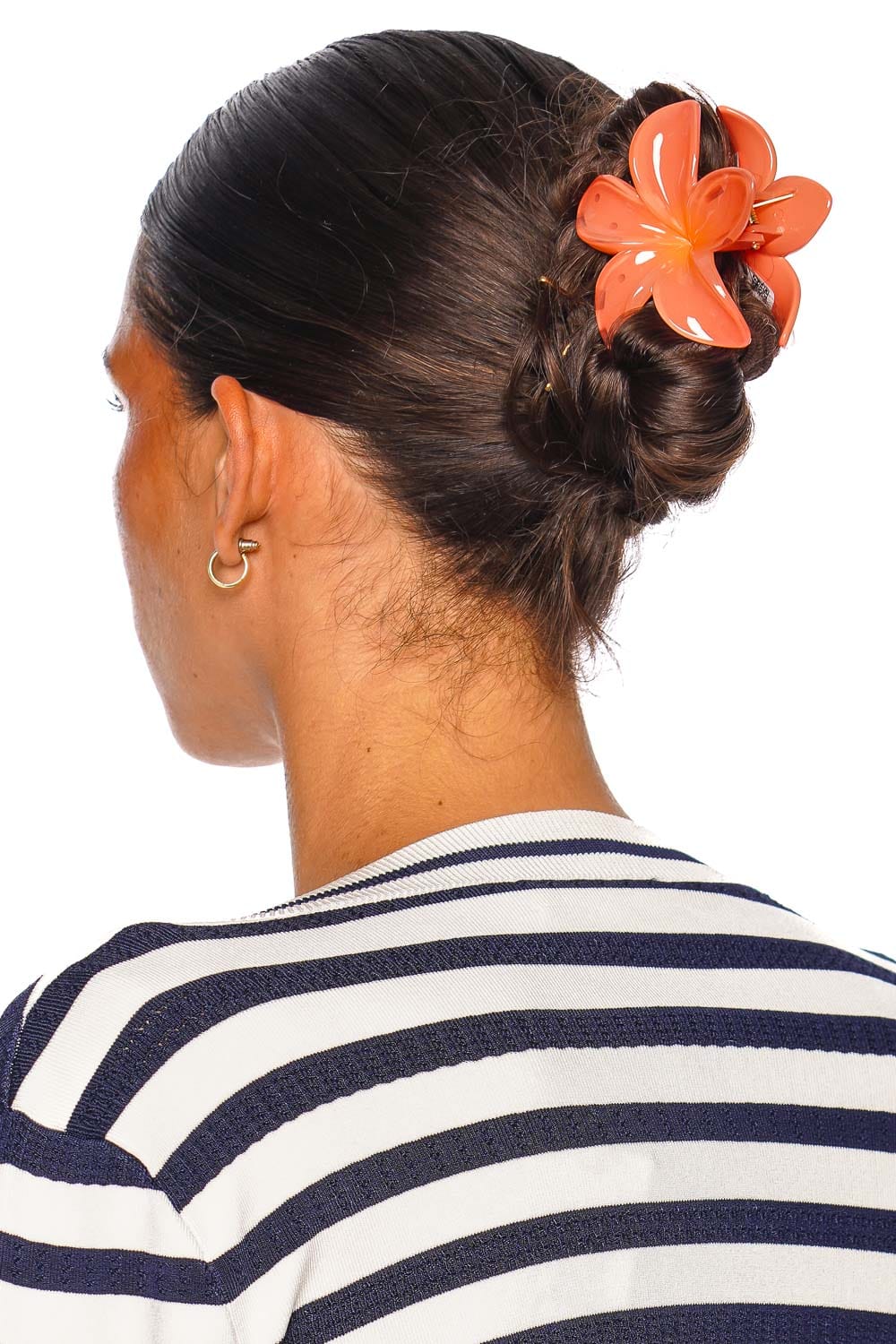 EMI JAY Super Bloom Peach Spritz Flower Hair Clip