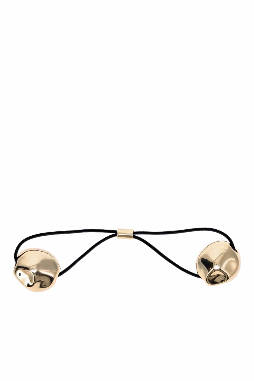 Lelet NY Zoe Knocker Gold Sculptural Hair Tie