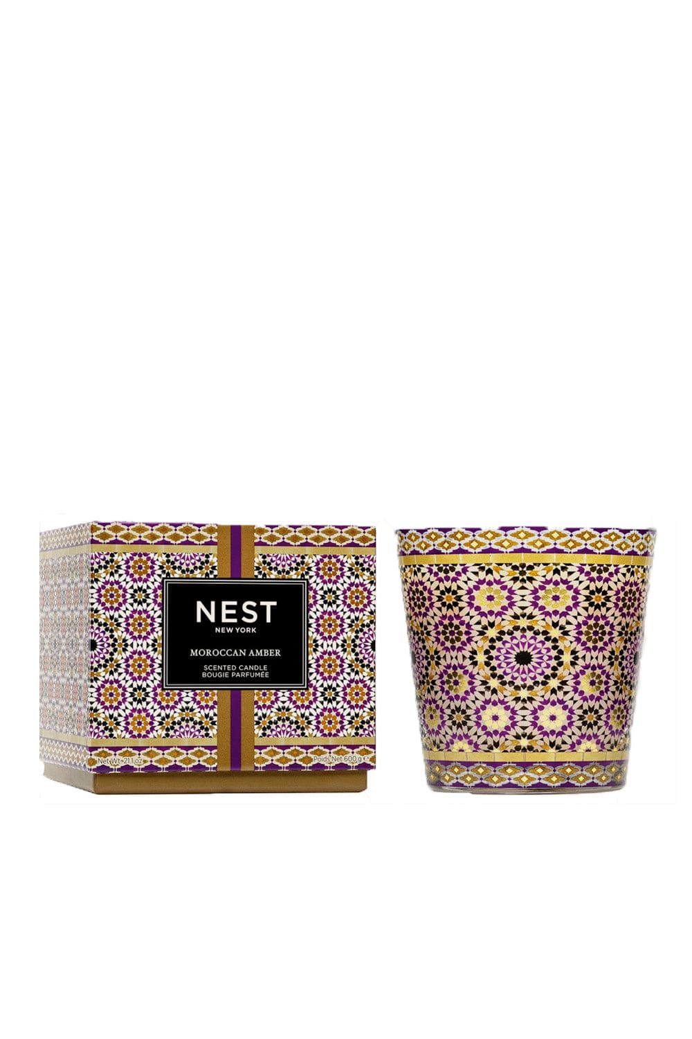 Nest Moroccan Amber Specialty 3 Wick Candle