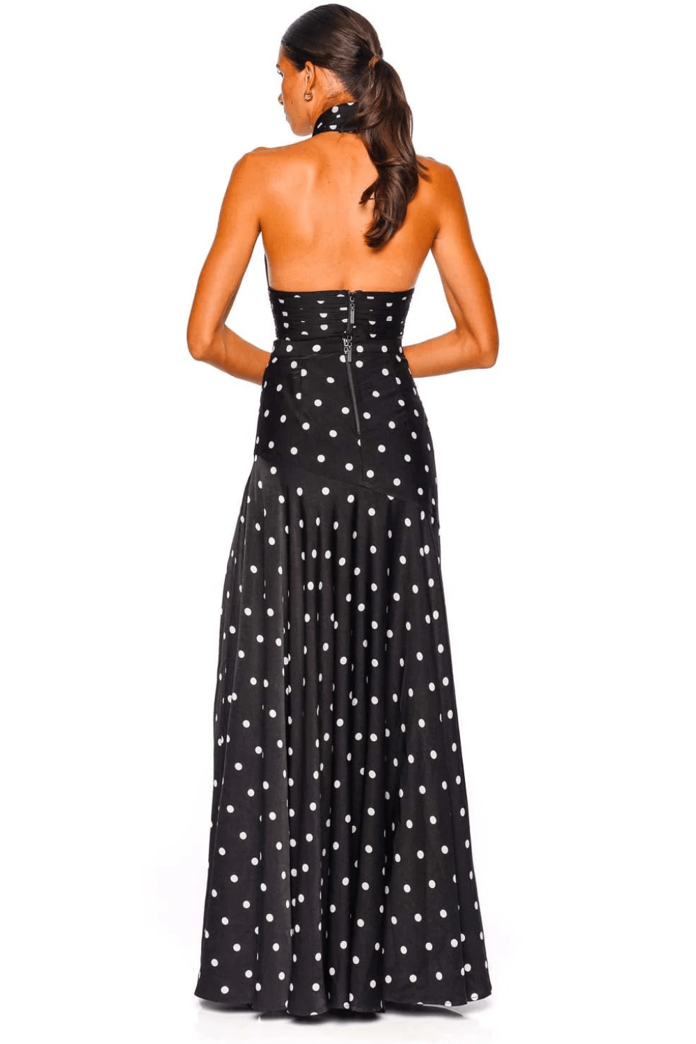 Bronx and Banco Cleopatra Polka Dot Maxi Skirt Set