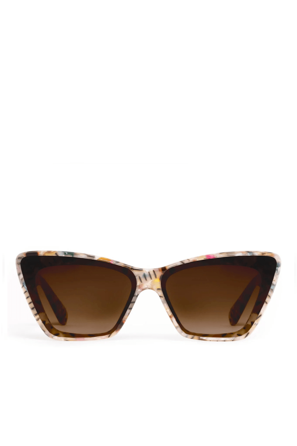 KREWE Brigitte Confetti Cat-Eye Nylon Sunglasses
