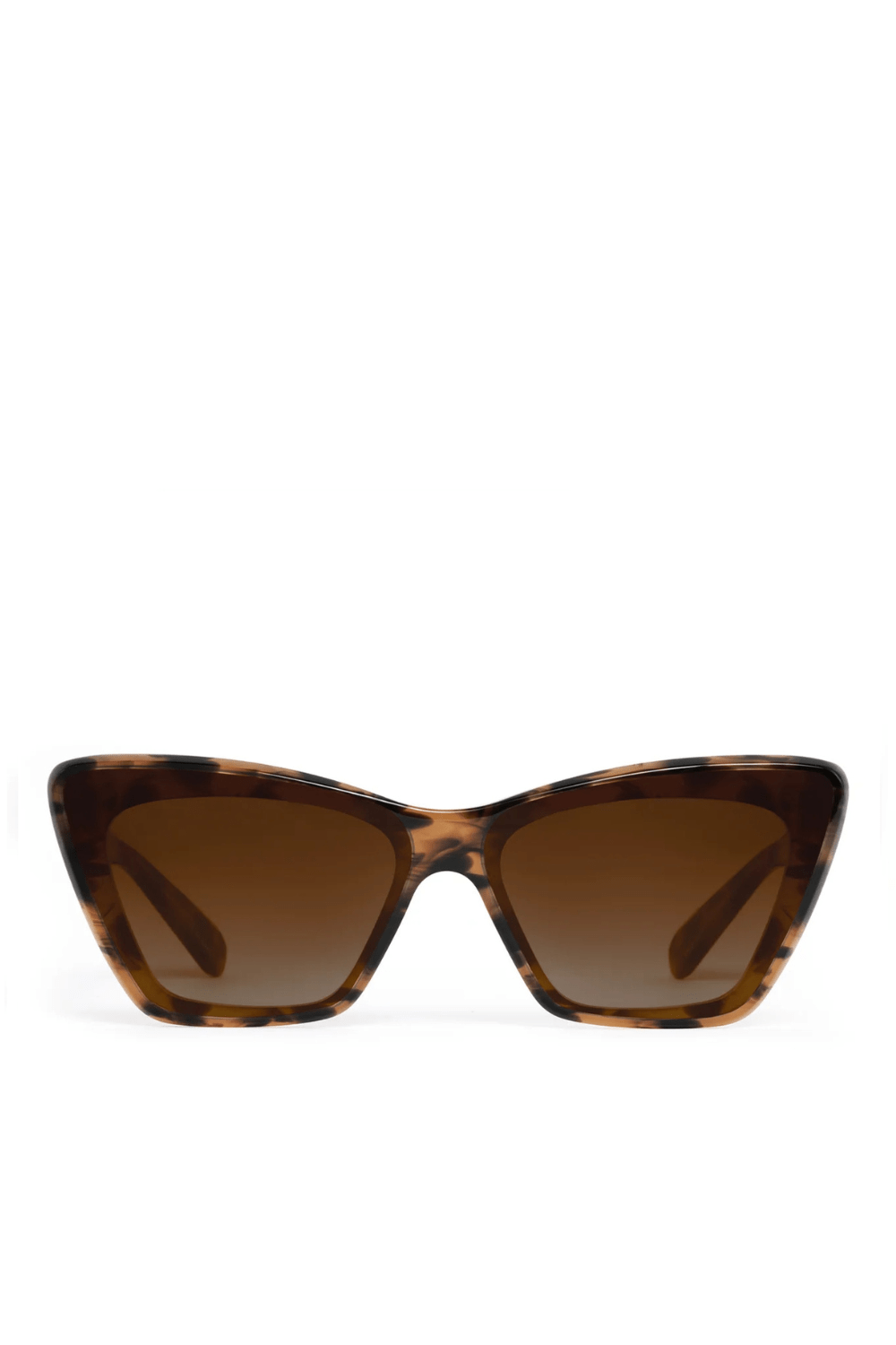 KREWE Brigitte Nylon Tortoise Sunglasses