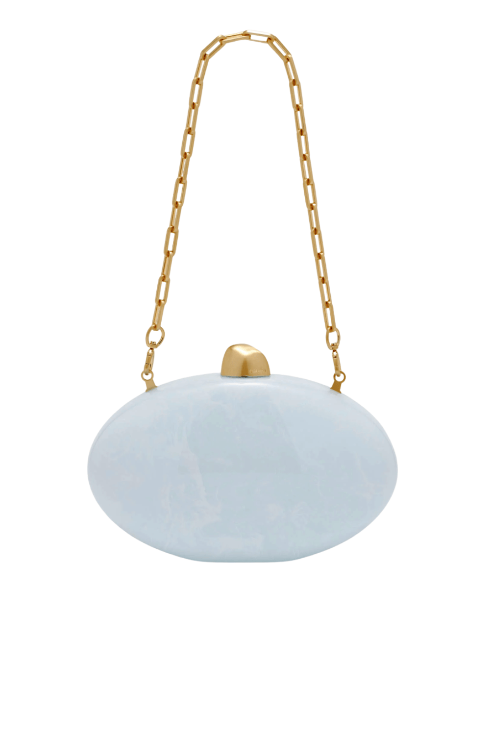 Cult Gaia Eviana Light Breeze Oval Clutch